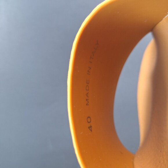 MCM Monogram Logo Print Rubber Slides Sandals Size 40 EU Womens 10 Mens 8 - Picture 7 of 14